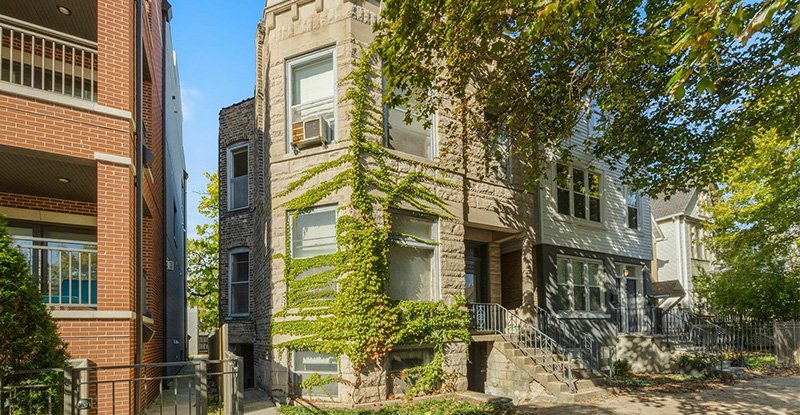 Essex Three-Twelve Closes Vintage 2-Flat Greystone in Logan Square