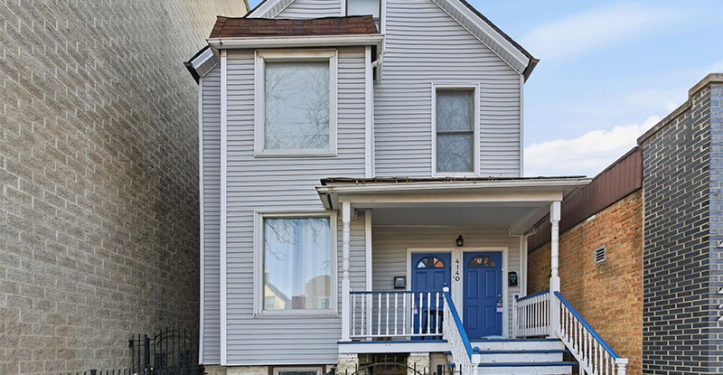 Essex Three-Twelve Lists Prime North Center 2-Flat with Strong Long-Term Value