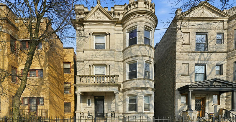 Essex Three-Twelve Brokers Sale of Historic Four-Unit Greystone in Chicago’s Logan Square